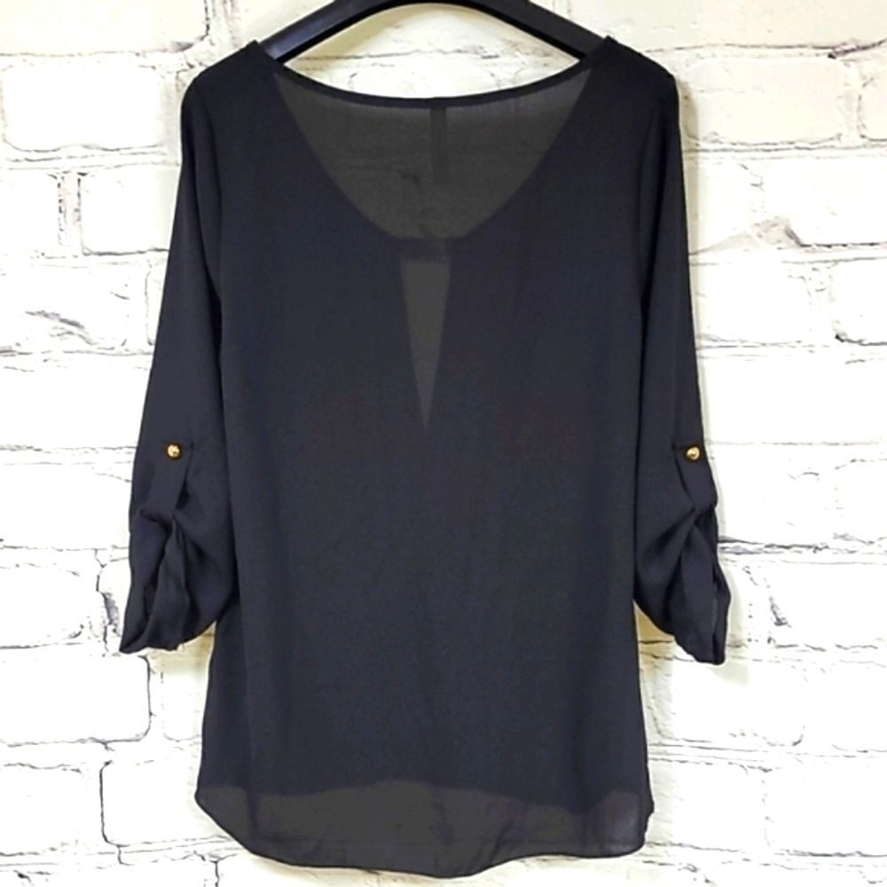 New Made Sheer Blouse - Picture 2 of 10